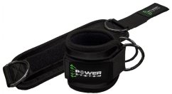 Power System 3460GN Pánské kotníkové adaptéry na posilovací stroje Ankle Straps Gym Guy černé