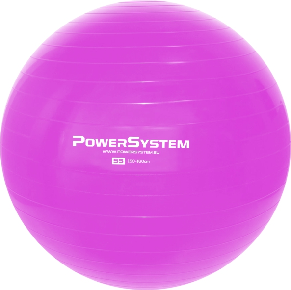 Power System 4011PI Gymnastický míč na cvičení Pro Gymball 55cm růžový