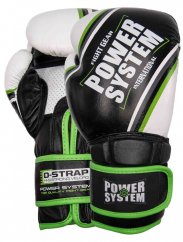 Power System 5006GN Kožené boxerské rukavice na pytel Contender zelené