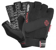 Power System 2400BK Fitness Gloves For Weightlifting Ultra Grip - Black