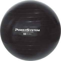 Power System 4018BK Gymnastický míč na cvičení Pro Gymball 85cm černý Power System 4018BK Gymnastický míč na cvičení Pro Gymball 85cm černý