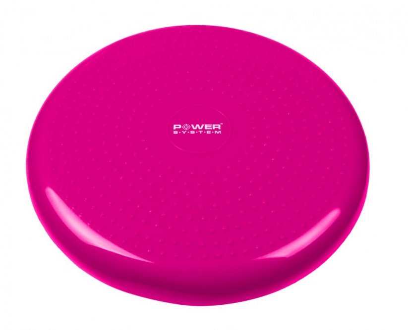 POWER SYSTEM Balance Cushion For Exercise Balance Disc - Color: Pink