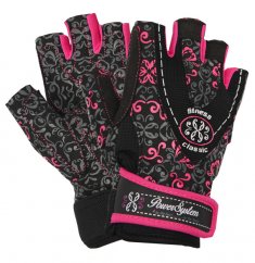 Power System 2910PI Dámské fitness rukavice na posilování Classy růžové