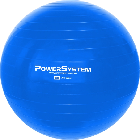 POWER SYSTEM Gymnastický míč na cvičení Pro Gymball 65cm - Barva: Modrá