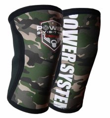 Power System 6032CM Kolenní bandáže Crossfit Knee Sleeves Camo