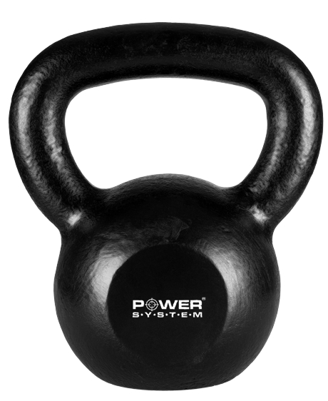 Power System 4105BK Kettlebell na cvičení Kettlebell 20kg