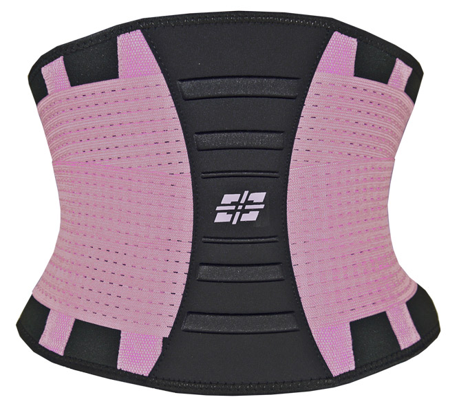 Power System 6031PI Womens Lumbar Brace Waist Shaper - Pink