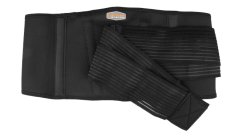 Power System 6014BK Neoprene Lumbar Strap Brace Neo Back Support Black