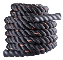 Power System 4047BK Posilovací lano Battle Rope 12m černé