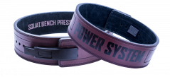POWER SYSTEM Fitness opasek Full Power s rychouzavírací přezkou červený