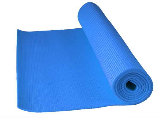 POWER SYSTEM Exercise Mat Fitness Yoga Mat - Color: Blue