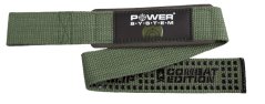 Power System 3440GN Posilovací trhačky s protiskluzem na mrtvý tah X Combat Straps zelené
