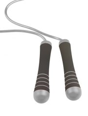 Power System 4031GR Zátěžové švhiadlo Weighted Jump Rope šedé