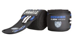 Power System 3600BU Weightlifting Elbow Wraps - Blue