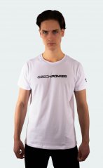 Czech Power CP11WT Fitness tričko Czech Power Classic Tee bílé 1