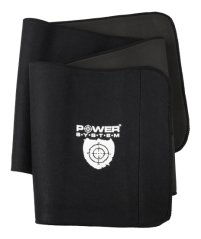 Power System 4001BK Neoprene Waist Slimming Trimmer Belt WT PRO - Black