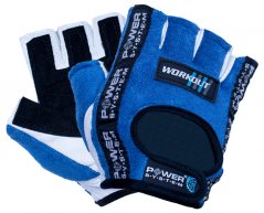 Power System 2200BU Fitness Gloves For Weightlifting Workout - Blue