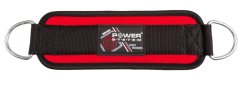 Power System 3410BK Kotníkové adaptéry na posilovací stroje Ankle Straps červené