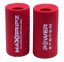 POWER SYSTEM Barbell Grip Adapters Max Gripz - M - Color: Red