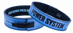 POWER SYSTEM Fitness opasek Full Power s rychouzavírací přezkou modrý