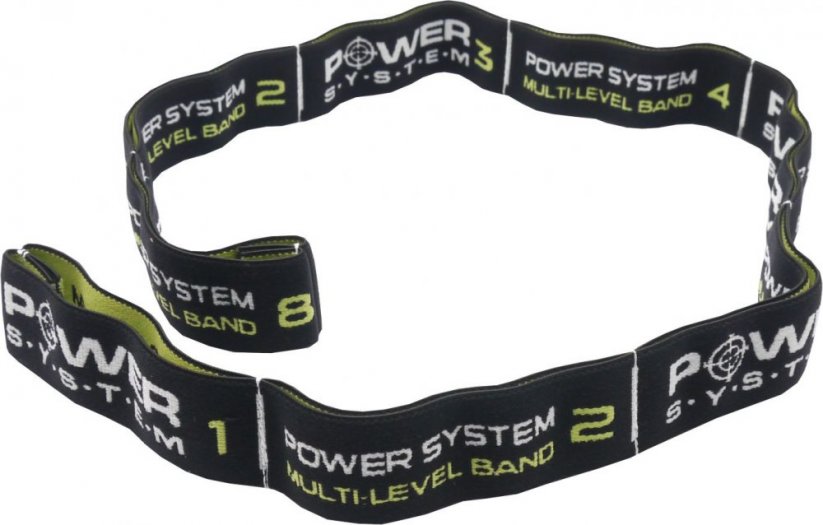 Power System 4067GN Exercise Multilevel Resistance Band - Black