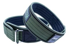 Power System Nylon Fitness Belt SLF Lock Green