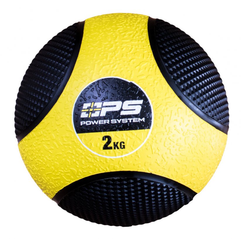 Power System 4132YW Exercise Medicine Ball 2kg - Yellow