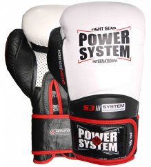 Power System 5004WT Sparring Boxing Gloves Impact Evo - White