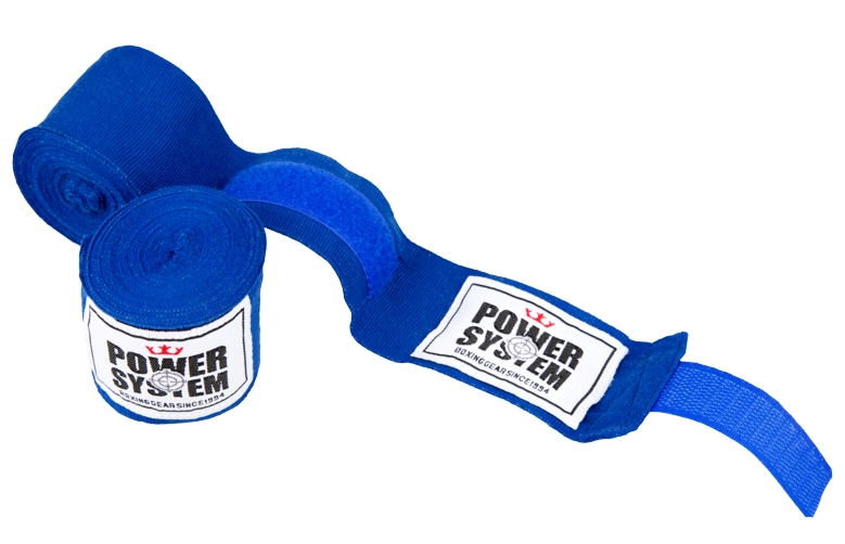 Power System 3404BU Boxing Wraps 4m long - Blue