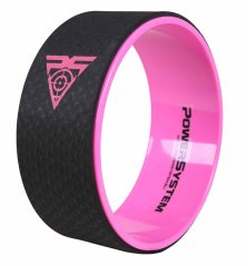 Power System 4085PI Exercise Yoga Wheel Pro Roller - Pink