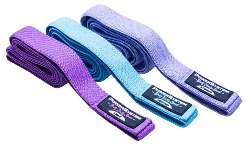 POWER SYSTEM Exercise Pack Body&Booty Band Set Long