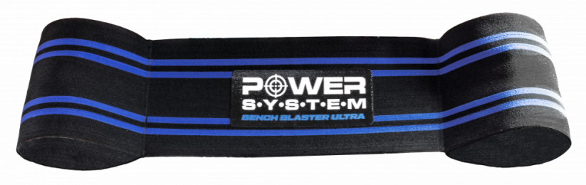 POWER SYSTEM Odporová guma na benchpress Bench Blaster modrá - Barva: Modrá, Velikost: M