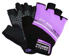 Power System 2920PU Dámské fitness rukavice na posilování Fit Girl Evo fialové