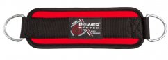 Power System 3410BK Ankle Straps For Cable Machines - Red