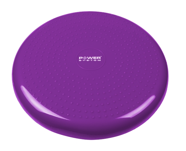 POWER SYSTEM Balance Cushion For Exercise Balance Disc - Color: Violet