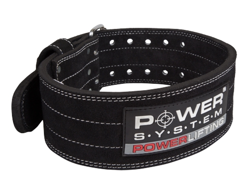 Power System 3800BK Fitness opasek na posilování Powerlifting černý