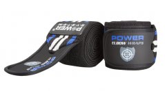 Power System 3600BU Weightlifting Elbow Wraps - Blue