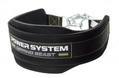 Power System 3860YW Neoprene Dip Belt With chain Dipping Beast - Yellow