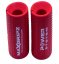 POWER SYSTEM Barbell Grip Adapters Max Gripz - XL - Color: Red