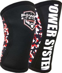 Power System 6030RD Kolenní bandáže Crossfit Knee Sleeves červené