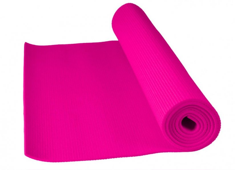 POWER SYSTEM Podložka na jógu Fitness Yoga Mat - Farba: Ružová