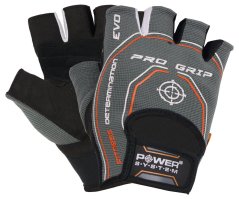 Power System 2260GR Fitness rukavice na posilování Pro Grip Evo šedé