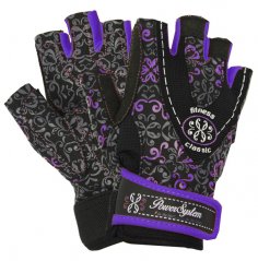 Power System 2910PU Womens Fitness Gloves For Weightlifting Classy - Purple