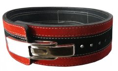 Power System 3840RD Heavy Duty Powerlifting Lever Belt Stronglift - Red 2