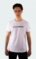 Czech Power CP11WT Fitness tričko Czech Power Classic Tee bílé 1 Czech Power CP11WT Fitness tričko Czech Power Classic Tee bílé 1