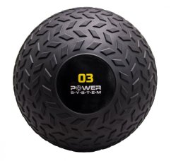 Power System 4114BK Posilovací míč Slam Ball 3kg černý