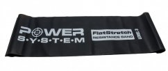Power System 4123BK Guma na cvičení Flat Stretch Band Level 3 černá