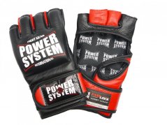 Power System 5010RD Leather MMA Gloves Katame Evo - Red
