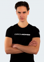 Czech Power CP11BK Fitness tričko Czech Power Classic Tee černé 2