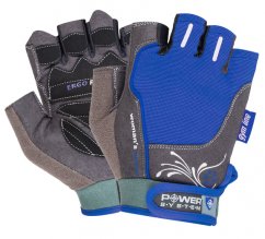 Power System 2570BU Womens Fitness Gloves For Weightlifting Womans Power - Blue